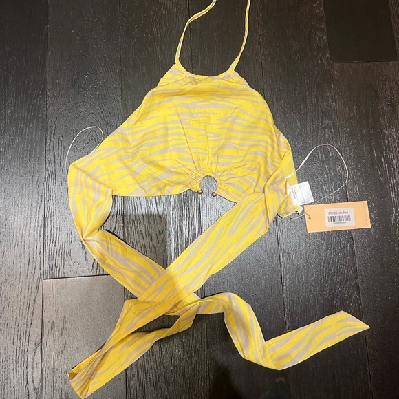 Yellow maxi skirt set - Picture 4 of 9